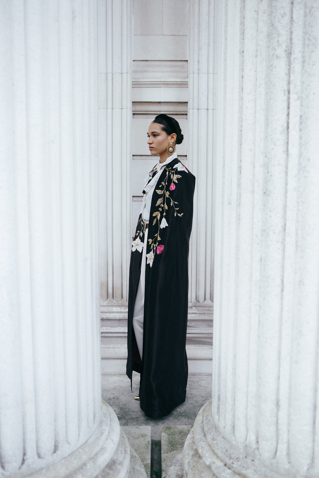 The Xahra Noir Cape
