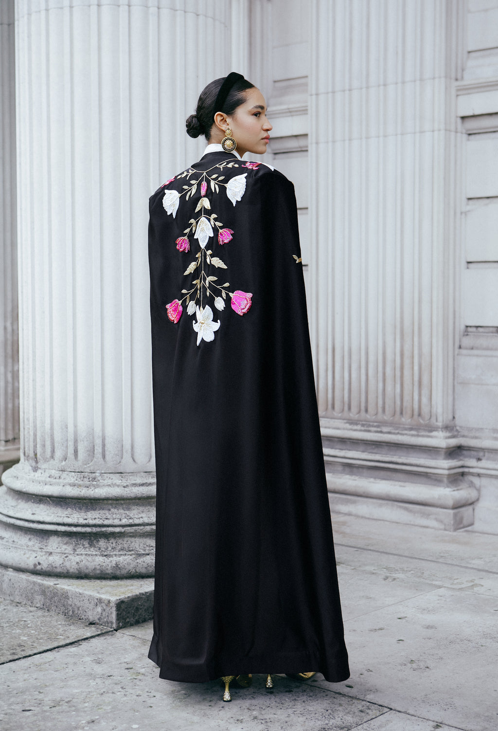 The Xahra Noir Cape